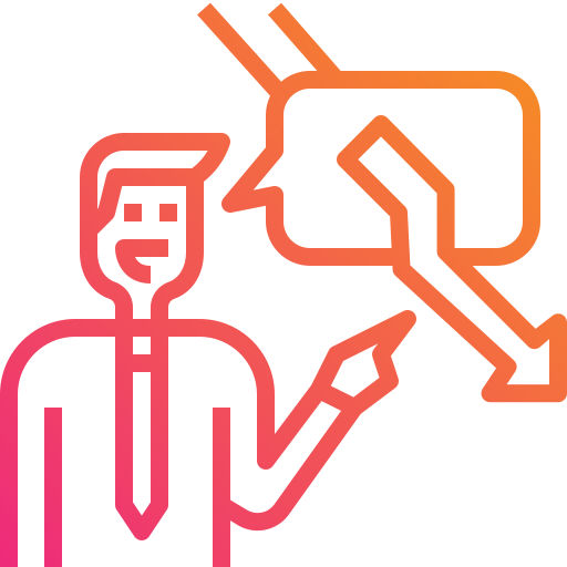 Talking icon