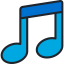 Musical note icon 64x64