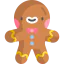 Gingerbread man Ikona 64x64