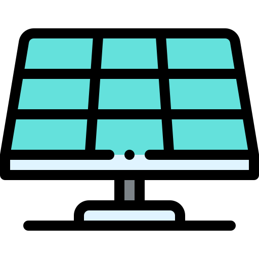 Solar panel icon