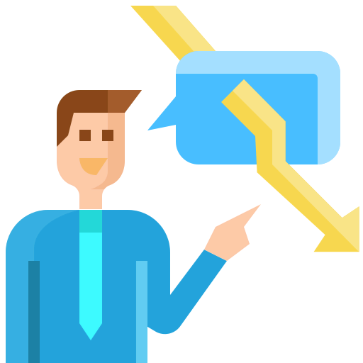 Talking icon