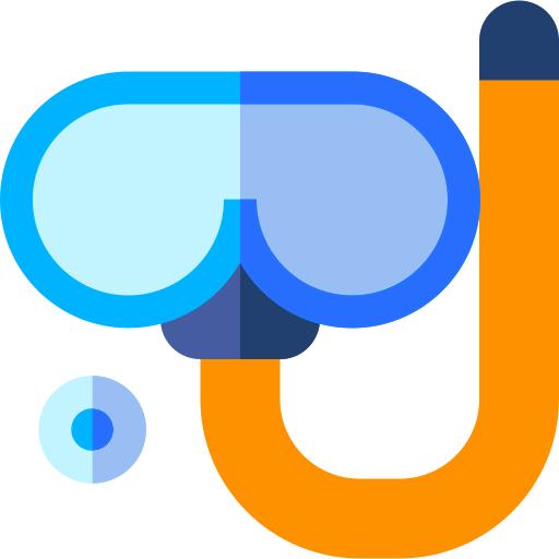 Diving mask icon
