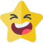 Laughing icon 64x64