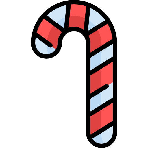 Candy cane icon