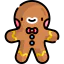 Gingerbread man Ikona 64x64