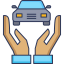 Car insurance icon 64x64