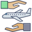 Travel insurance icon 64x64