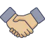 Hand shake アイコン 64x64