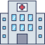Hospital building icon 64x64