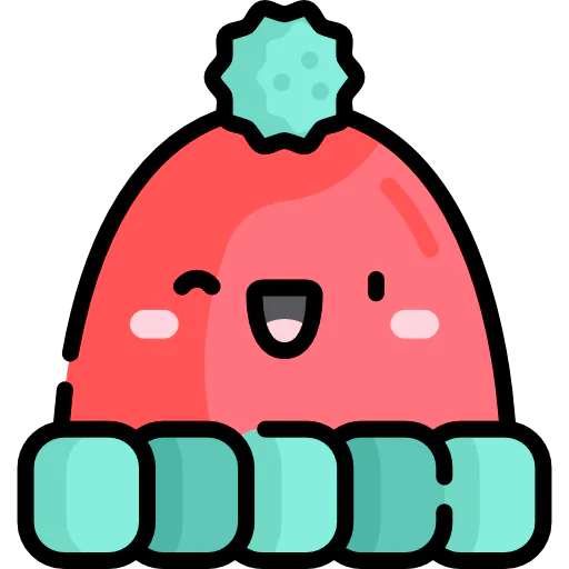Winter hat icon