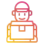 Delivery man icon 64x64