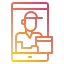 Delivery man icon 64x64