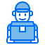 Delivery man icon 64x64