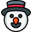 Snowman icon 64x64