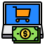 Laptop screen icon 64x64