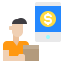Delivery man icon 64x64