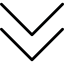 Down arrow icon 64x64
