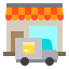 Delivery truck icon 64x64