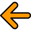 Left arrow icon 64x64