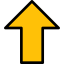 Up arrow icon 64x64
