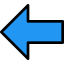 Left arrow icon 64x64