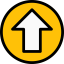 Up arrow icon 64x64