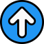 Up arrow icon 64x64