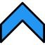 Up arrow icon 64x64