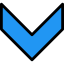 Down arrow icon 64x64
