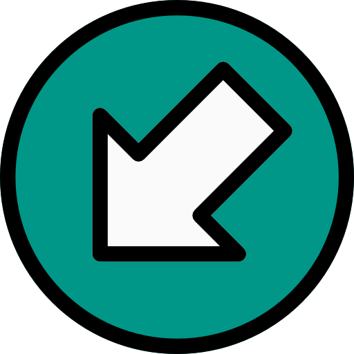 Diagonal arrow icon