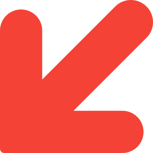 Diagonal arrow icon