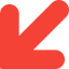 Diagonal arrow icon 64x64
