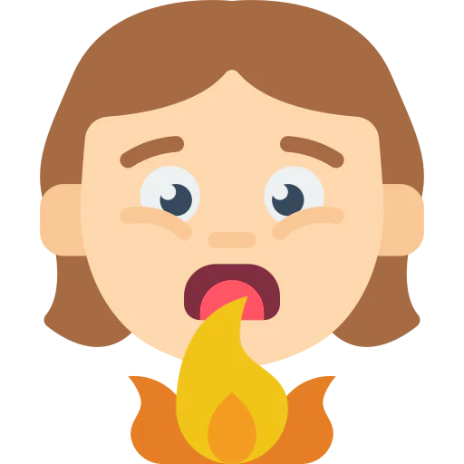 Scared icon