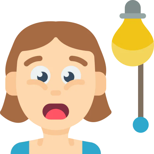 Scared icon