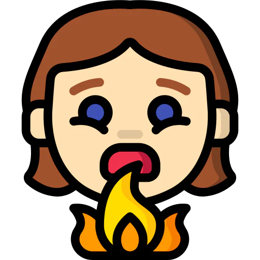 Scared icon
