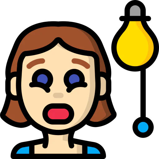 Scared icon