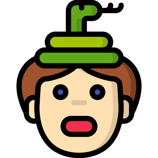 Scared icon