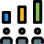 Bar graph icon 64x64