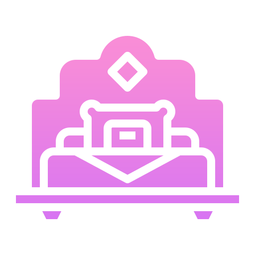 Single bed icon