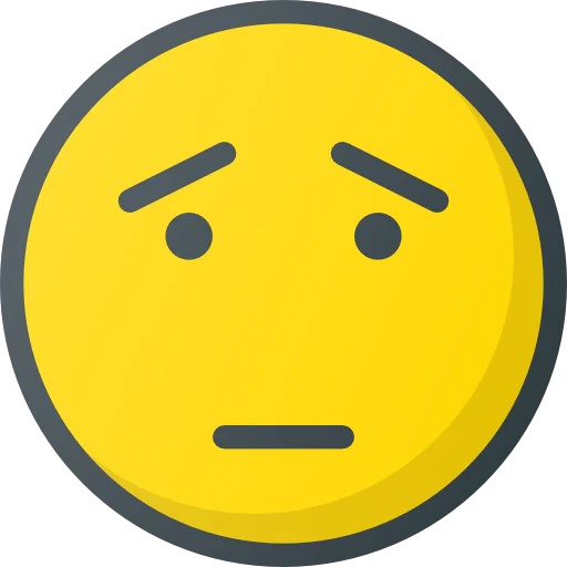 Scared icon