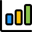 Bar graph icon 64x64