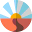 Sunset icon 64x64