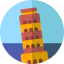Leaning tower of pisa icon 64x64