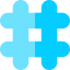 Hashtag Symbol 64x64