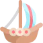 Viking ship ícone 64x64