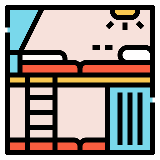 Bunk bed icon