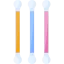 Cotton buds icon 64x64