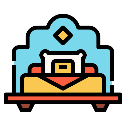 Single bed icon