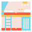 Bunk bed icon 64x64
