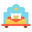 Single bed アイコン 64x64